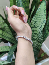 4MM Round Diamond Bracelet for Men or Women