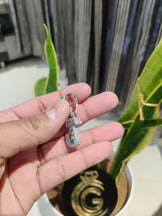 Custom Fully Iced Letter Pendant