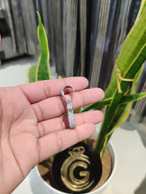 Custom Fully Iced Letter Pendant