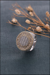 Fully Iced Out Bling Ring for Him