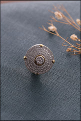 Bold Custom Iced Out Moissanite Ring