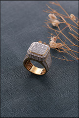 Big Iced Out Hip Hop Ring for Men