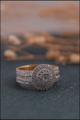 Custom Iced Out Hip Hop Eternity Ring