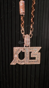 Men's Customization Letter Number Pendant