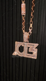 Men's Customization Letter Number Pendant