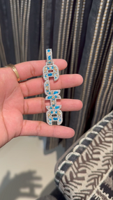 VVS Moissanite Initial Pendant