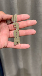 Iced Out Slot Machine FOM Pendant