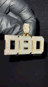 Custom Iced Out Personalized Name Pendant