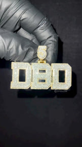 Custom Iced Out Personalized Name Pendant