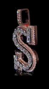 Iced Out Hip Hop Charm Pendant