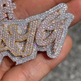 Custom Letter Name Pendant