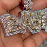 Custom Letter Name Pendant