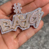 Custom Letter Name Pendant