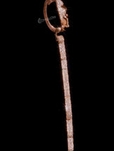Iced Out Custom Vertical Letter Pendant