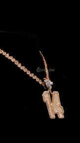 Multi Shape Moissanite Tennis Chain