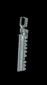 Custom Moissanite Letter Pendant
