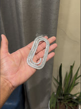 5MM Baguette & Round Diamond Tennis Necklace