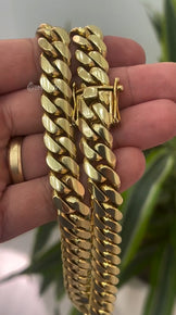 12MM Miami Cuban Royal Link Chain