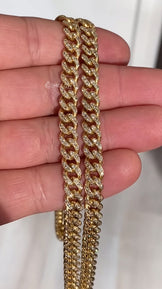 7MM Iced Out Miami Cuban Link Chain