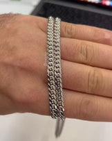 925 Sterling Silver Miami Cuban Curb Chain
