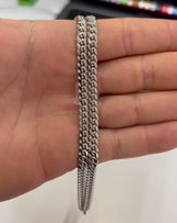 925 Sterling Silver Miami Cuban Curb Chain