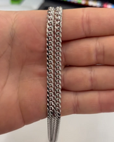 925 Sterling Silver Miami Cuban Curb Chain