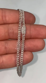 3mm Miami Cuban Link Necklace