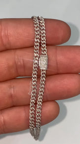 3mm Miami Cuban Link Necklace
