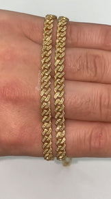 5.5MM Bling Rapper Chain Hip Hop Jewelry