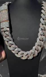 Two Tone Cuban Link Chain