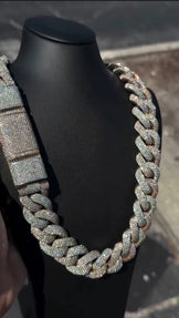 Two Tone Cuban Link Chain