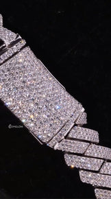 Moissanite Miami Cuban Link Necklace