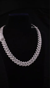 Moissanite Miami Cuban Link Necklace