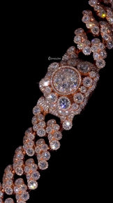 Iced out VVS Diamond Cuban Chain