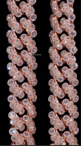 Iced out VVS Diamond Cuban Chain