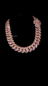 Iced out VVS Diamond Cuban Chain