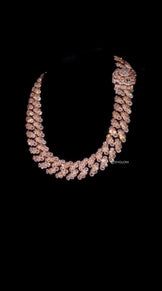 Iced out VVS Diamond Cuban Chain