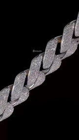 Moissanite Diamond Cuban Chain