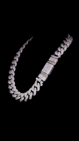 Moissanite Diamond Cuban Chain