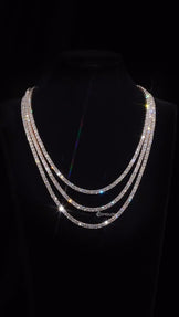 VVS1 Moissanite Diamond Tennis Chain