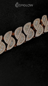 15 MM Iced Out Luxury Cuban Chain