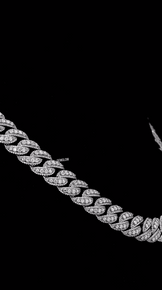 20MM VVS Moissanite Cuban Link Chain