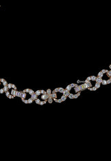 12MM Infinity Moissanite Necklace