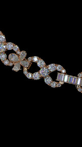 12MM Infinity Moissanite Necklace