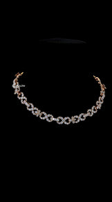 12MM Infinity Moissanite Necklace