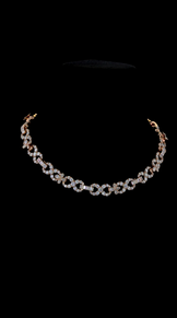 12MM Infinity Moissanite Necklace