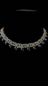 VVS Moissanite Diamond Infinity Link Chain