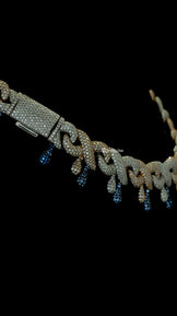 VVS Moissanite Diamond Infinity Link Chain
