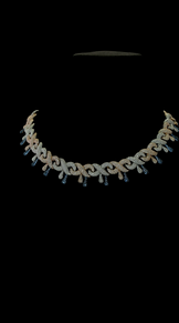 VVS Moissanite Diamond Infinity Link Chain