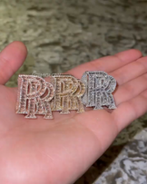Custom Iced Out Letter Ring